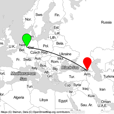 Dortmund (DTM) - Didi Lilo (TBS) Cheap Flight Tickets Price Calendar 2021