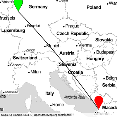 Dortmund (DTM) - Vorë (TIA) Cheap Flight Tickets Price Calendar 2021