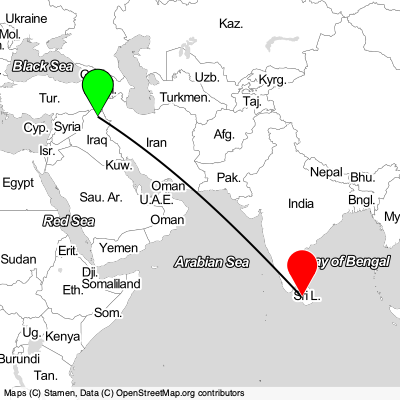 Erbil (EBL) - Katunayake (CMB) Cheap Flight Tickets Price Calendar 2021
