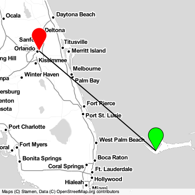 Freeport (FPO) - Orlando (ORL) Cheap Flight Tickets Price Calendar 2021