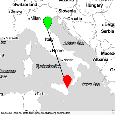 Forli (FRL) - Catania (CTA) Cheap Flight Tickets Price Calendar 2021