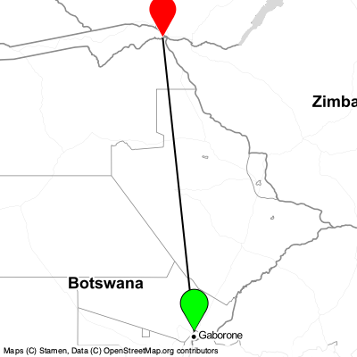 Gaborone (GBE) - Kazungula (BBK) Cheap Flight Tickets Price Calendar 2021