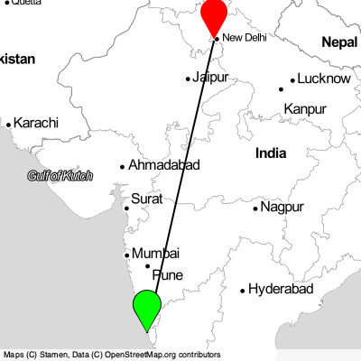 Panaji (GOI) - Gurugram (DEL) Cheap Flight Tickets Price Calendar 2021