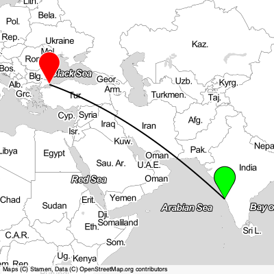 Panaji (GOI) - Esenyurt (IST) Cheap Flight Tickets Price Calendar 2021