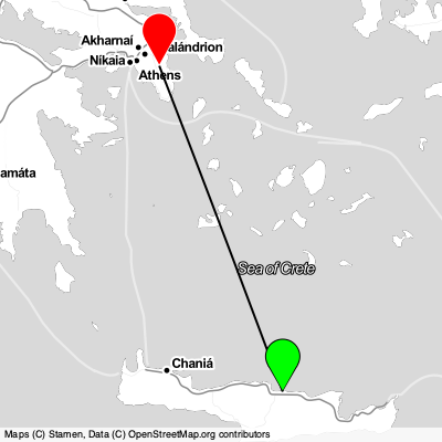 Heraklion (HER) - Porto Rafti (ATH) Cheap Flight Tickets Price Calendar 2021