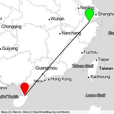 Hangzhou (HGH) - Haikou (HAK) Cheap Flight Tickets Price Calendar 2021