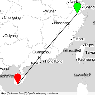 Hangzhou (HGH) - Sanya (SYX) Cheap Flight Tickets Price Calendar 2021
