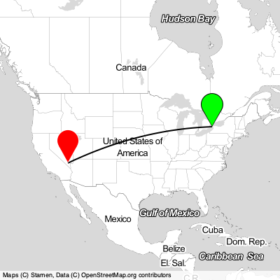 Niagara Falls (IAG) - Paradise (LAS) Cheap Flight Tickets Price Calendar 2021
