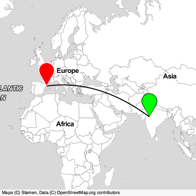 Indore (IDR) - Sant Boi de Llobregat (BCN) Cheap Flight Tickets Price Calendar 2021