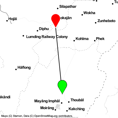 Imphal (IMF) - Imphal (DMU) Cheap Flight Tickets Price Calendar 2021