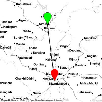 Zirakpur (IXC) - Gurugram (DEL) Cheap Flight Tickets Price Calendar 2021