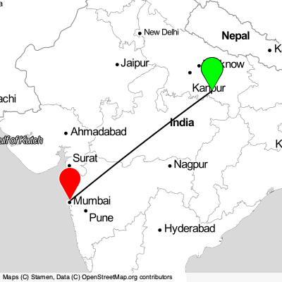 Prayagraj (IXD) - Mumbai (BOM) Cheap Flight Tickets Price Calendar 2021