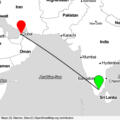 Madurai (IXM) - Dubai (DXB) Cheap Flight Tickets Price Calendar 2021