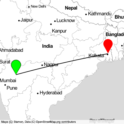 Aurangabad (IXU) - Kolkata (CCU) Cheap Flight Tickets Price Calendar 2021