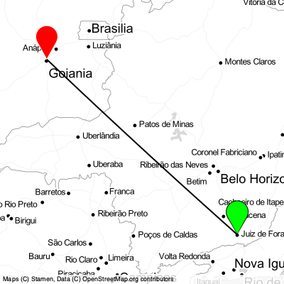 Juiz de Fora (JDF) - Goiânia (GYN) Cheap Flight Tickets Price Calendar 2021