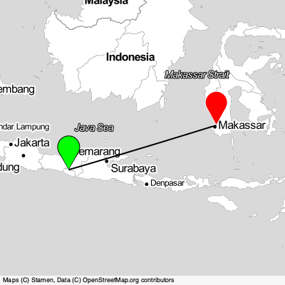 Yogyakarta (JOG) - Makassar (UPG) Cheap Flight Tickets Price Calendar 2021