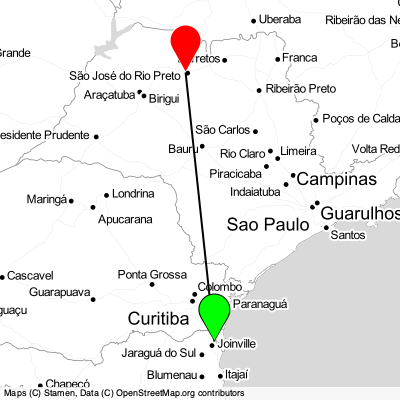 Joinville (JOI) - São José do Rio Preto (SJP) Cheap Flight Tickets Price Calendar 2021