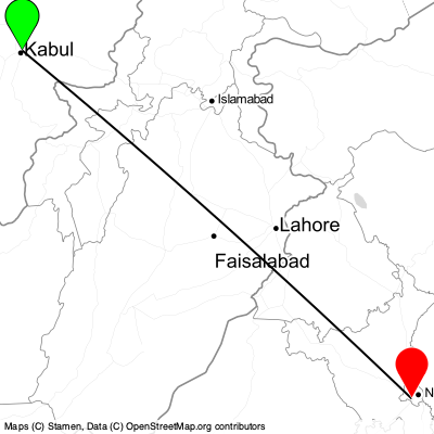 Kabul (KBL) - Gurugram (DEL) Cheap Flight Tickets Price Calendar 2021