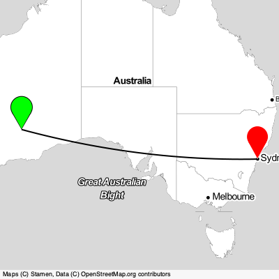 Kalgoorlie - Boulder (KGI) - Sydney (SYD) Cheap Flight Tickets Price Calendar 2021