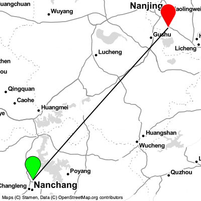 Nanchang (KHN) - Nanjing (NKG) Cheap Flight Tickets Price Calendar 2021