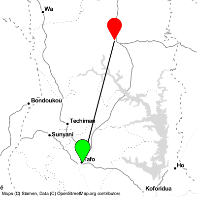 Tafo (KMS) - Tamale (TML) Cheap Flight Tickets Price Calendar 2021