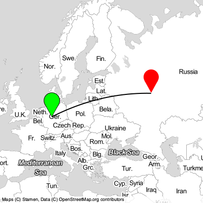 Kassel (KSF) - Nizhny Novgorod (GOJ) Cheap Flight Tickets Price Calendar 2021