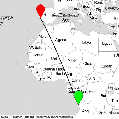 Luanda (LAD) - Lisbon (LIS) Cheap Flight Tickets Price Calendar 2021