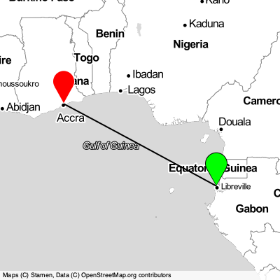 Libreville (LBV) - Accra (ACC) Cheap Flight Tickets Price Calendar 2021
