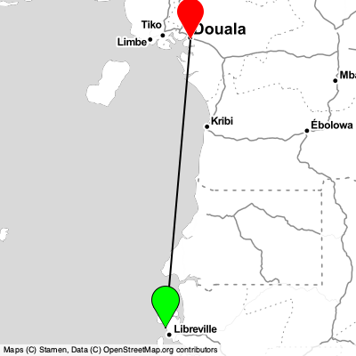 Libreville (LBV) - Douala (DLA) Cheap Flight Tickets Price Calendar 2021