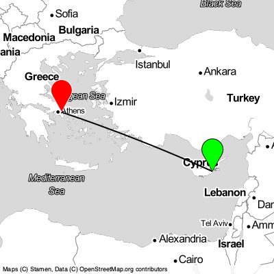 Larnaca (LCA) - Porto Rafti (ATH) Cheap Flight Tickets Price Calendar 2021