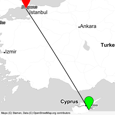 Larnaca (LCA) - Esenyurt (IST) Cheap Flight Tickets Price Calendar 2021