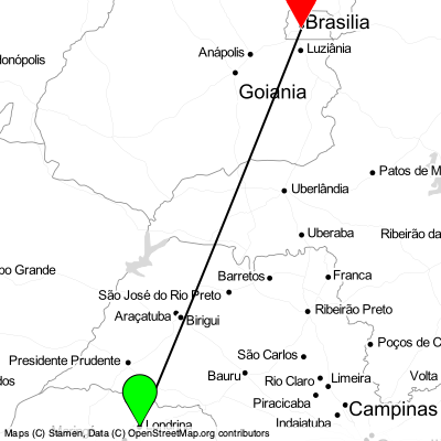 Londrina (LDB) - Brasilia (BSB) Cheap Flight Tickets Price Calendar 2021