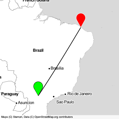 Londrina (LDB) - Fortaleza (FOR) Cheap Flight Tickets Price Calendar 2021