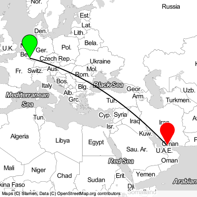 Luxembourg (LUX) - Dubai (DXB) Cheap Flight Tickets Price Calendar 2021