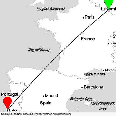 Luxembourg (LUX) - Lisbon (LIS) Cheap Flight Tickets Price Calendar 2021