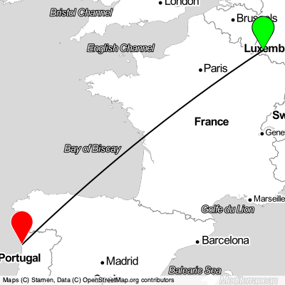 Luxembourg (LUX) - Maia (OPO) Cheap Flight Tickets Price Calendar 2021
