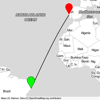 Maceió (MCZ) - Lisbon (LIS) Cheap Flight Tickets Price Calendar 2021