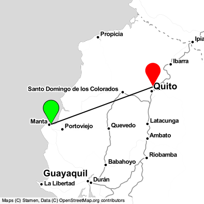 Manta (MEC) - Quito (UIO) Cheap Flight Tickets Price Calendar 2021