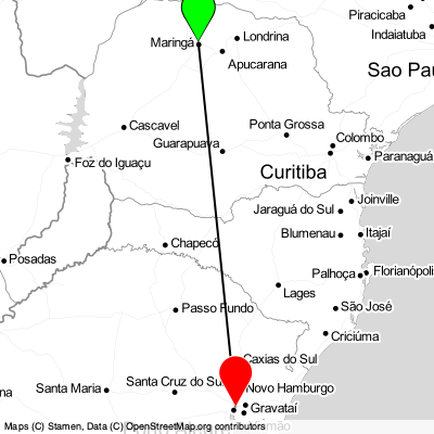 Maringá (MGF) - Porto Alegre (POA) Cheap Flight Tickets Price Calendar 2021