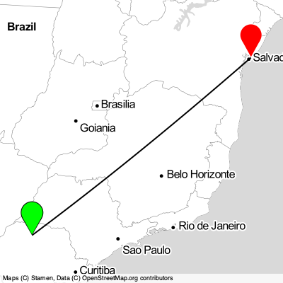 Maringá (MGF) - Salvador (SSA) Cheap Flight Tickets Price Calendar 2021