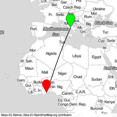 Naples (NAP) - Accra (ACC) Cheap Flight Tickets Price Calendar 2021