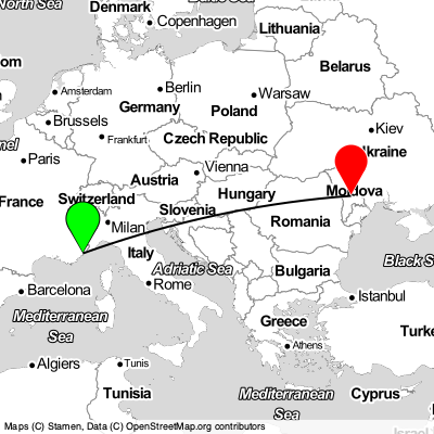 Nice (NCE) - Chișinău (KIV) Cheap Flight Tickets Price Calendar 2021