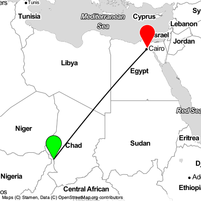 N'Djamena (NDJ) - Al Rehab (CAI) Cheap Flight Tickets Price Calendar 2021