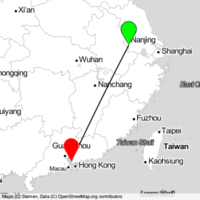 Nanjing (NKG) - Shenzhen (SZX) Cheap Flight Tickets Price Calendar 2021