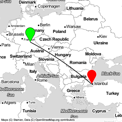 Nuremberg (NUE) - Esenyurt (IST) Cheap Flight Tickets Price Calendar 2021