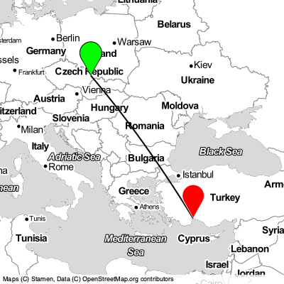 Kopřivnice (OSR) - Antalya (AYT) Cheap Flight Tickets Price Calendar 2021