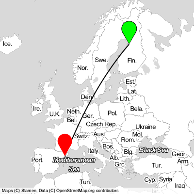 Oulu (OUL) - Sant Boi de Llobregat (BCN) Cheap Flight Tickets Price Calendar 2021