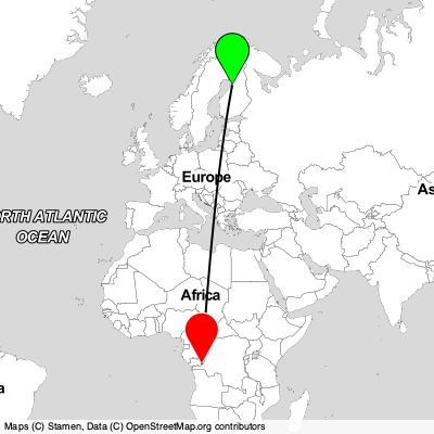 Oulu (OUL) - Kinshasa (FIH) Cheap Flight Tickets Price Calendar 2021