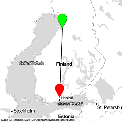 Oulu (OUL) - Vantaa (HEL) Cheap Flight Tickets Price Calendar 2021