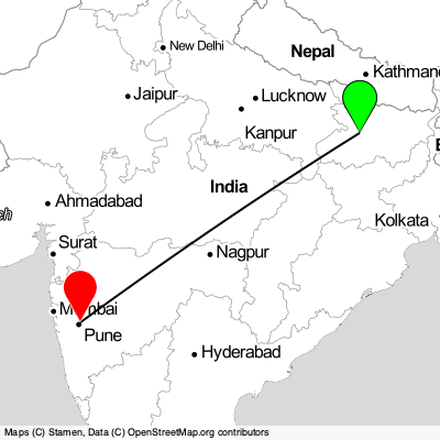 Patna (PAT) - Pune (PNQ) Cheap Flight Tickets Price Calendar 2021
